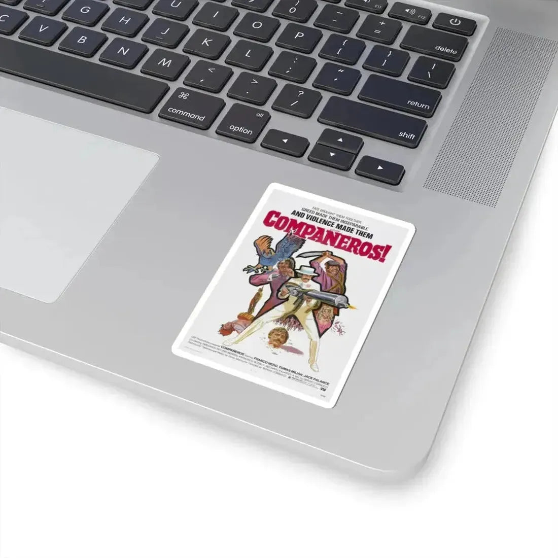 COMPANEROS 1970 Movie Poster - STICKER Vinyl Kiss-Cut Decal - The Sticker Space