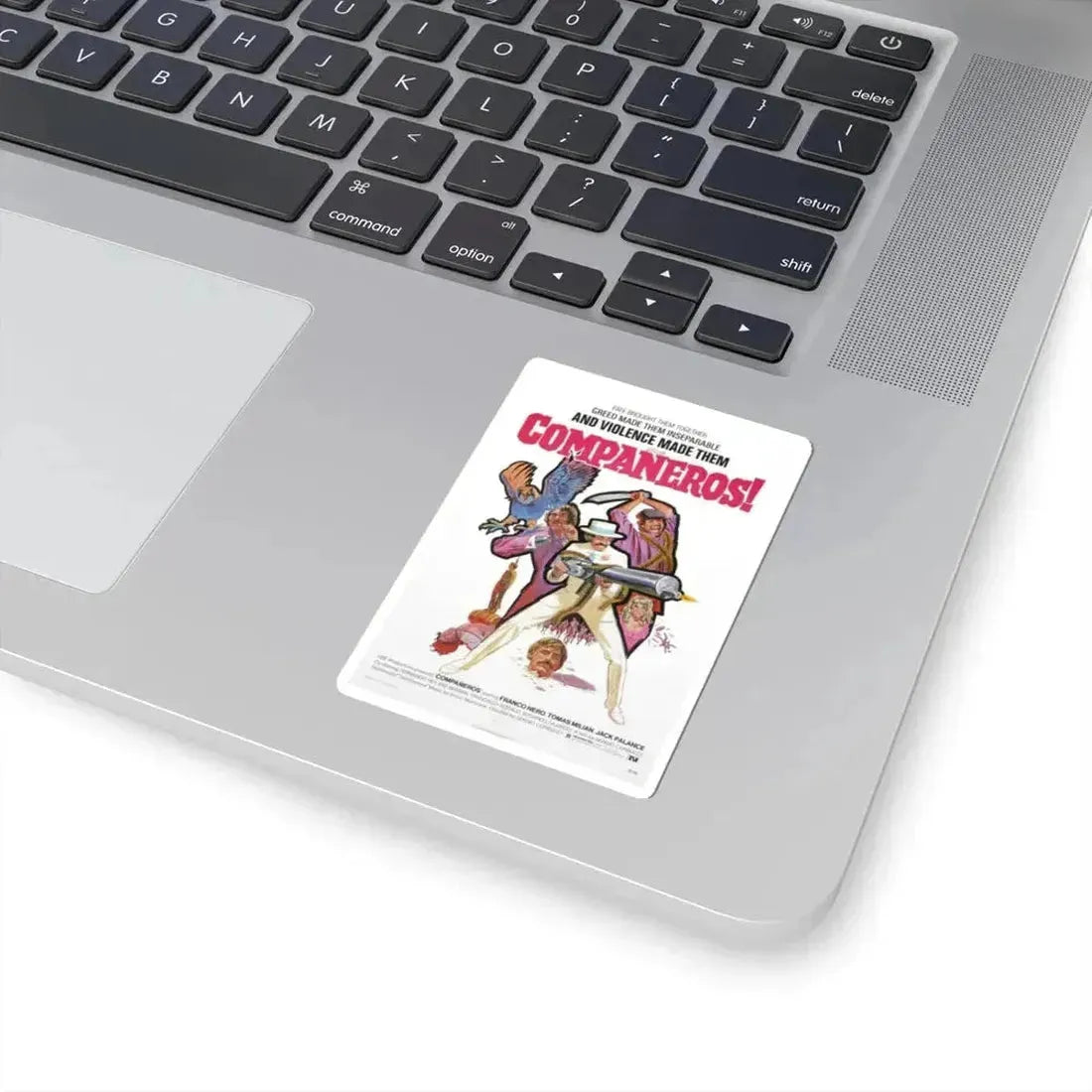 Companeros 1972 Movie Poster - STICKER Vinyl Kiss-Cut Decal - The Sticker Space