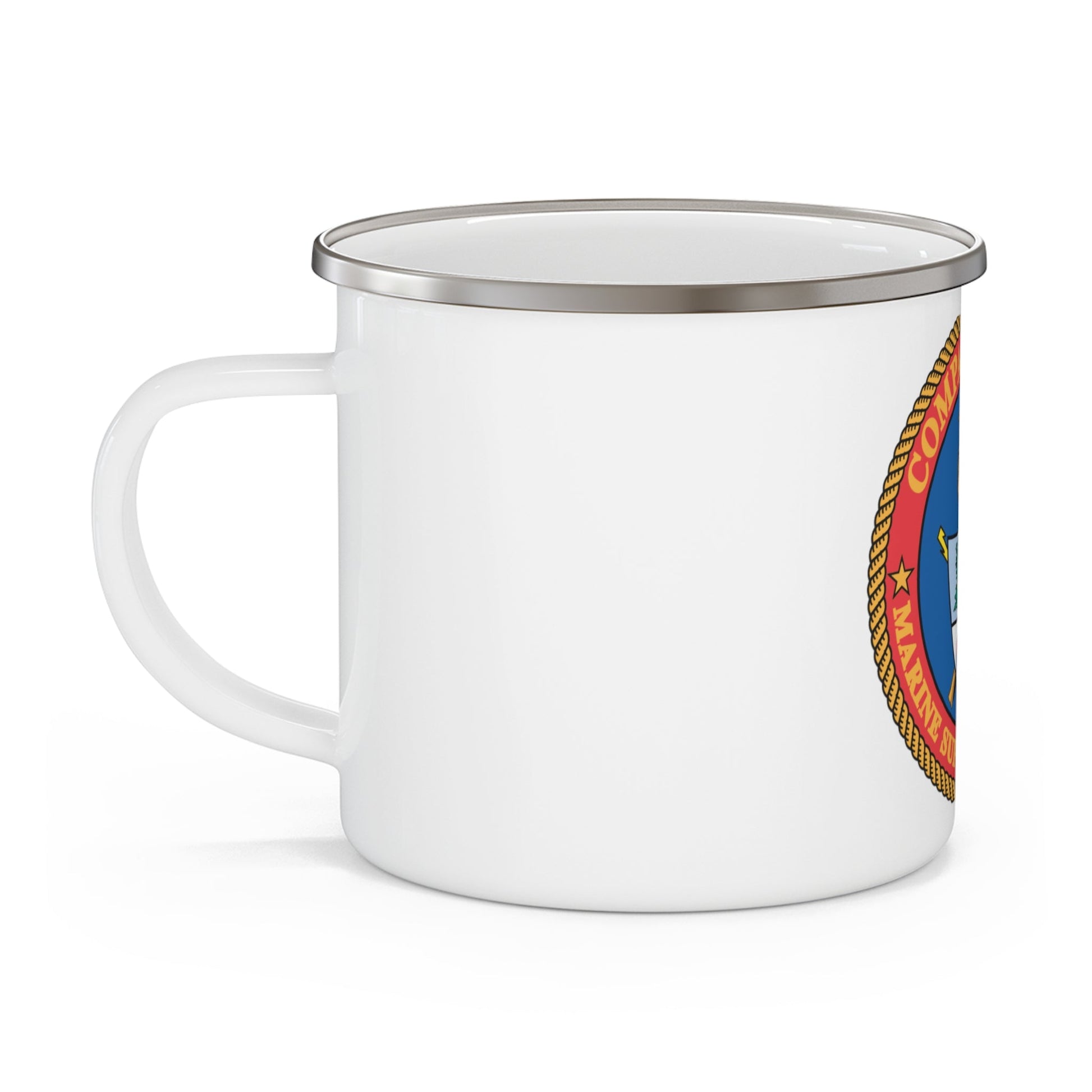 Company Golf (USMC) Enamel Mug-12oz-The Sticker Space