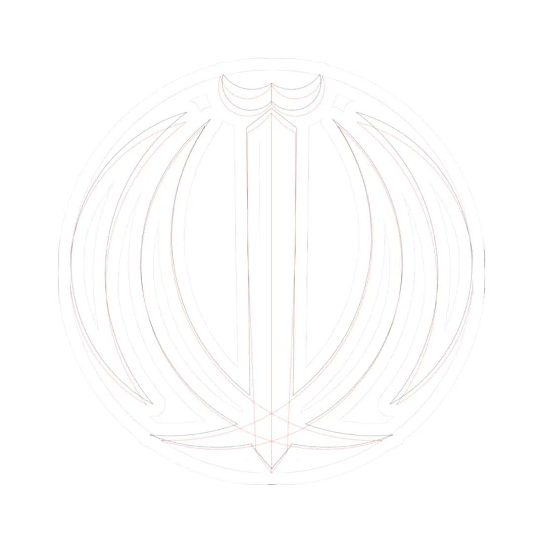 Comparision of Emblem of Iran (Iran) (Coat of Arms) STICKER Vinyl Kiss-Cut Decal 2 Inch White - The Sticker Space