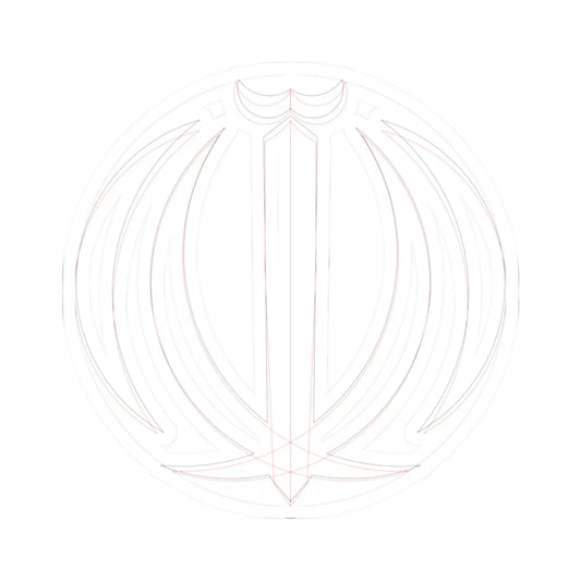 Comparision of Emblem of Iran (Iran) (Coat of Arms) STICKER Vinyl Kiss-Cut Decal 2 Inch White - The Sticker Space