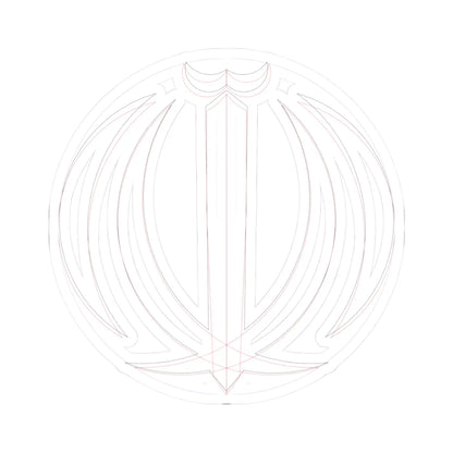 Comparision of Emblem of Iran (Iran) (Coat of Arms) STICKER Vinyl Kiss-Cut Decal 3 Inch White - The Sticker Space