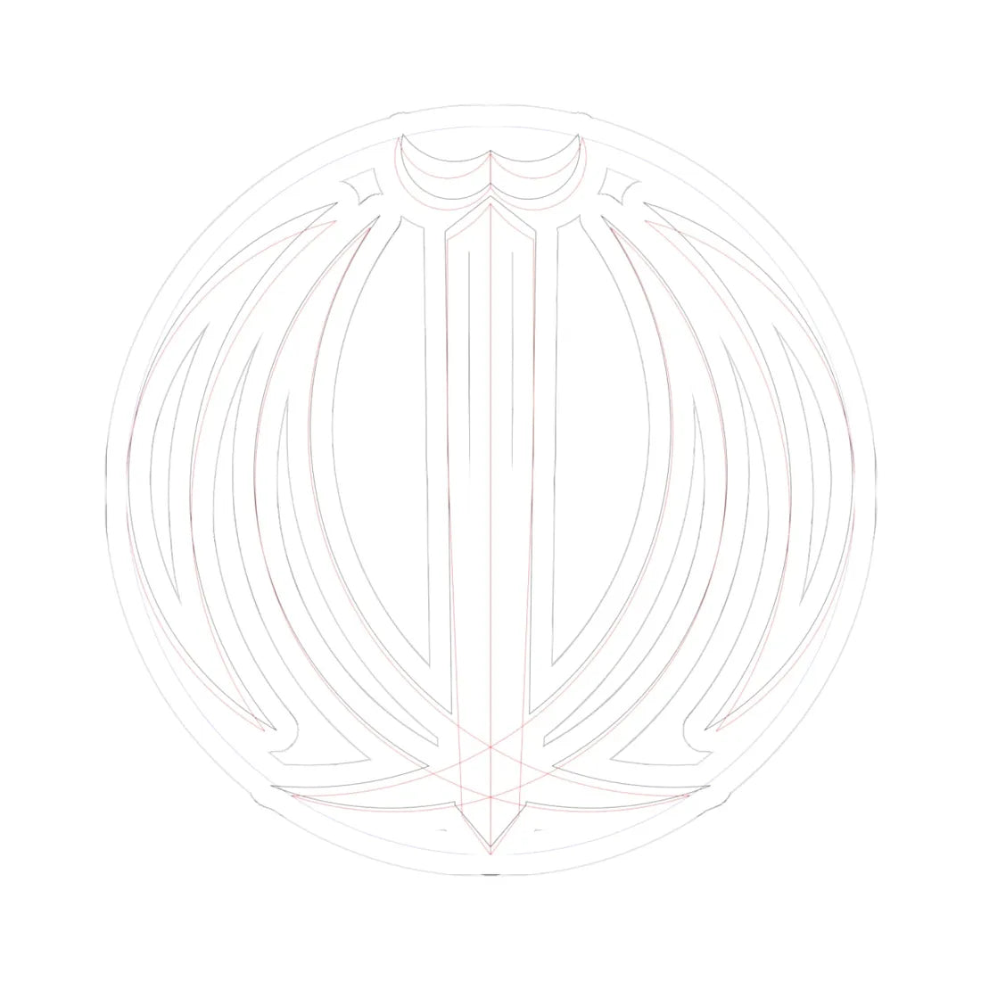 Comparision of Emblem of Iran (Iran) (Coat of Arms) STICKER Vinyl Kiss-Cut Decal 6 Inch White - The Sticker Space