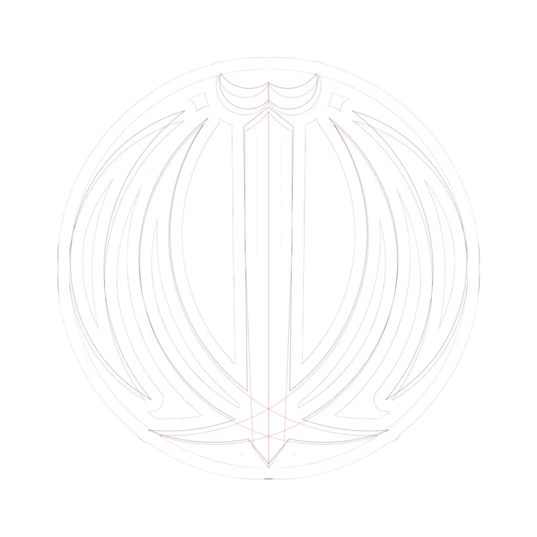 Comparision of Emblem of Iran (Iran) (Coat of Arms) STICKER Vinyl Kiss-Cut Decal - The Sticker Space