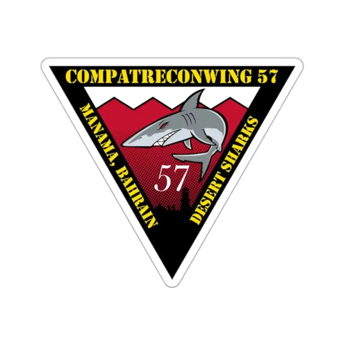 COMPATRECONWING 57 Commander Patrol and Reconnaissance Wing 57 (U.S. Navy) STICKER Vinyl Kiss-Cut Decal - The Sticker Space