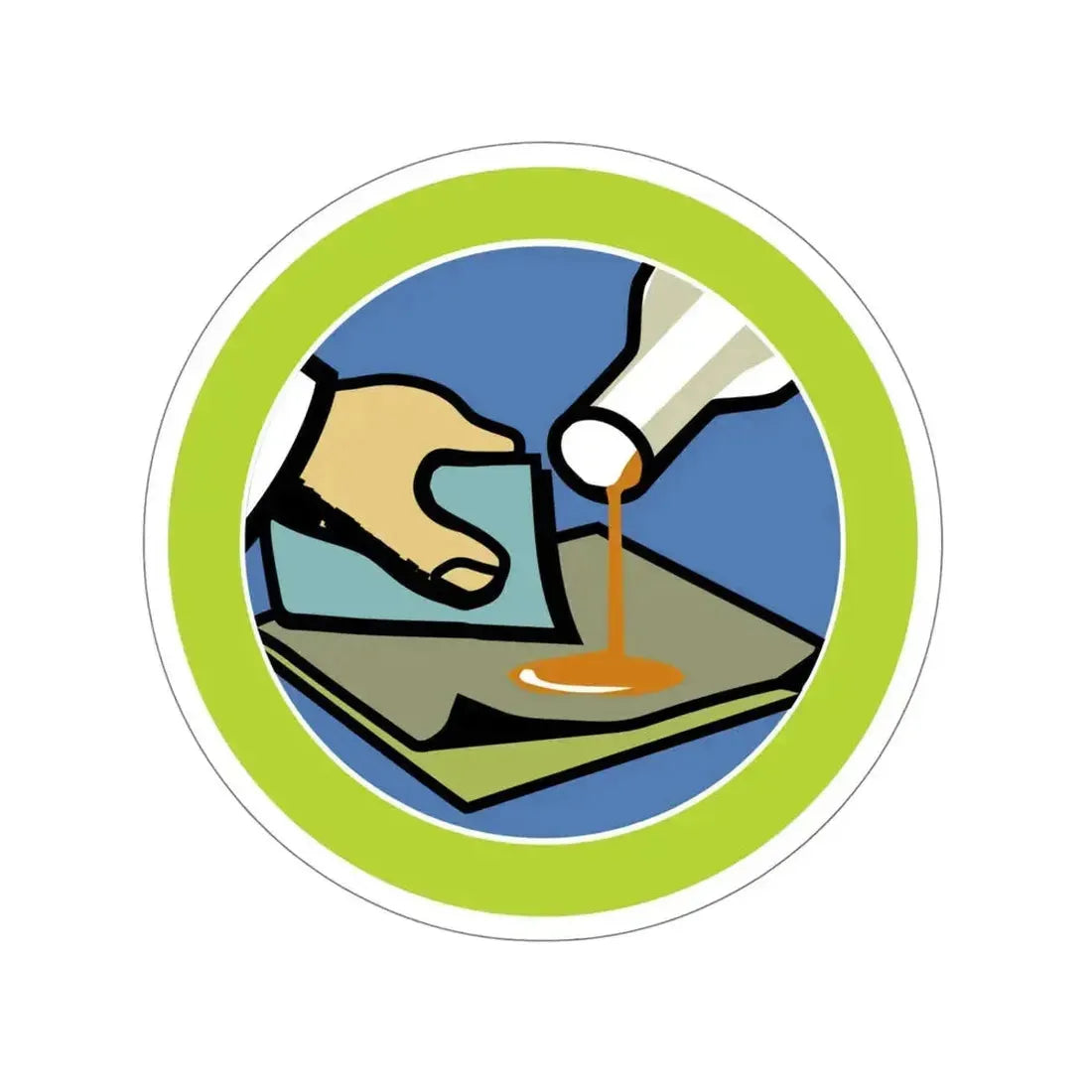 Composite Materials (Boy Scouts Merit Badge) STICKER Vinyl Die-Cut Decal 5 Inch - The Sticker Space
