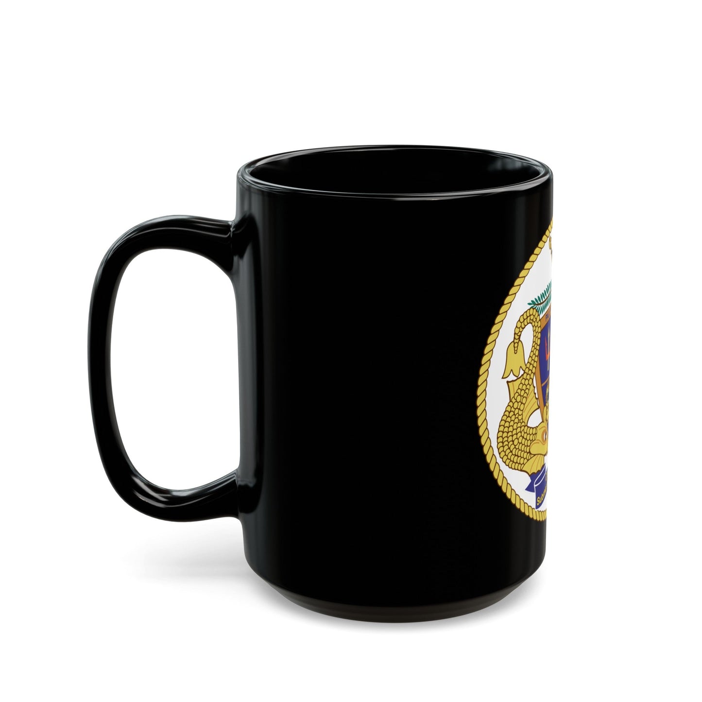 COMSUBLANT Atlantic Crest Commander Submarine Force Atlantic (U.S. Navy) Black Coffee Mug-The Sticker Space