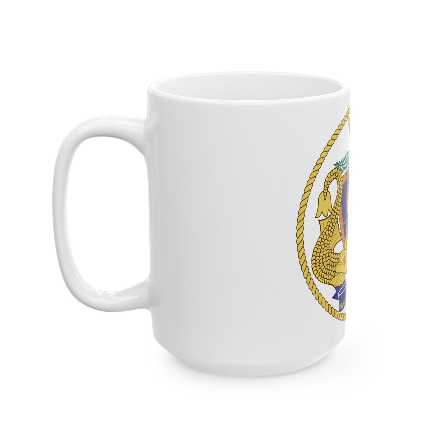 COMSUBLANT Atlantic Crest Commander Submarine Force Atlantic (U.S. Navy) White Coffee Mug-The Sticker Space