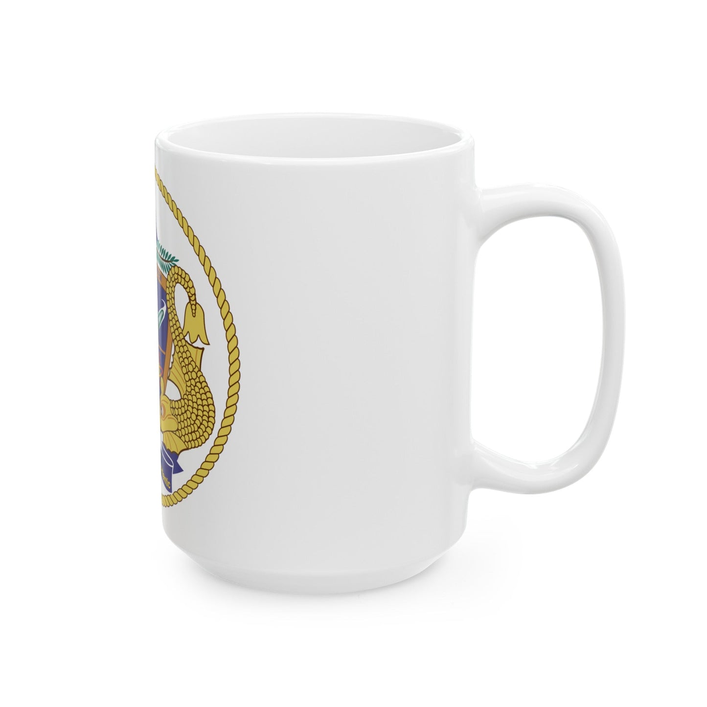 COMSUBLANT Atlantic Crest Commander Submarine Force Atlantic (U.S. Navy) White Coffee Mug-The Sticker Space