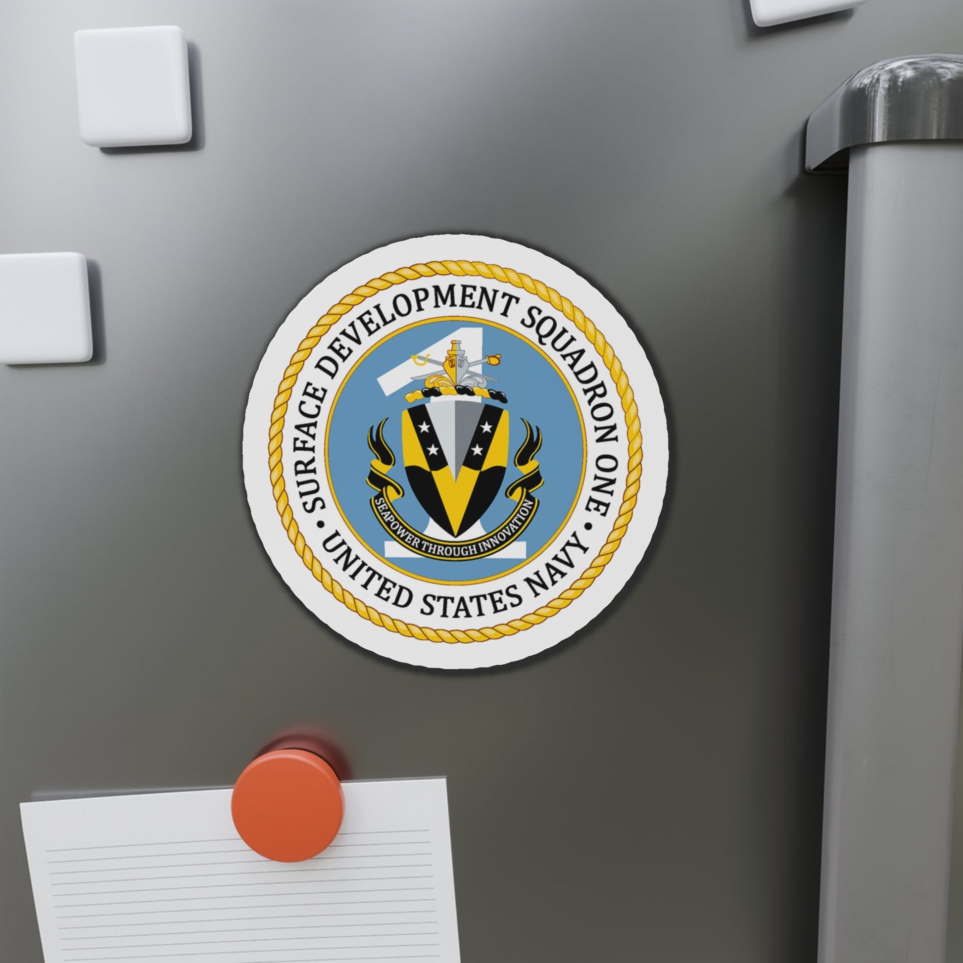 COMSURFDEVRON (U.S. Navy) Die-Cut Magnet-The Sticker Space