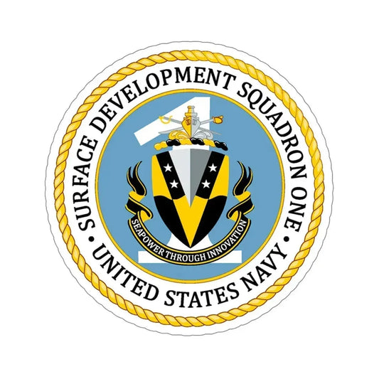 COMSURFDEVRON (U.S. Navy) STICKER Vinyl Die-Cut Decal 6 Inch - The Sticker Space