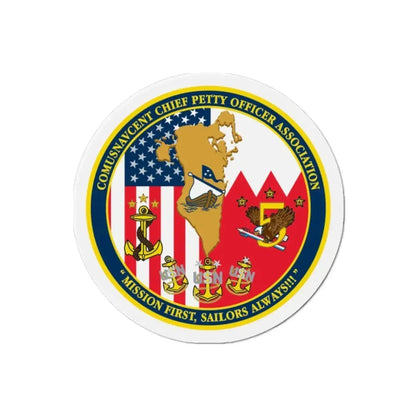 COMUSNAVCENT CPO Assoc COMUSNAVCENT CPO Assoc US Naval Forces Central Command Chief Petty Officer Association (U.S. Navy) Refrigerator Magnet - The Sticker Space