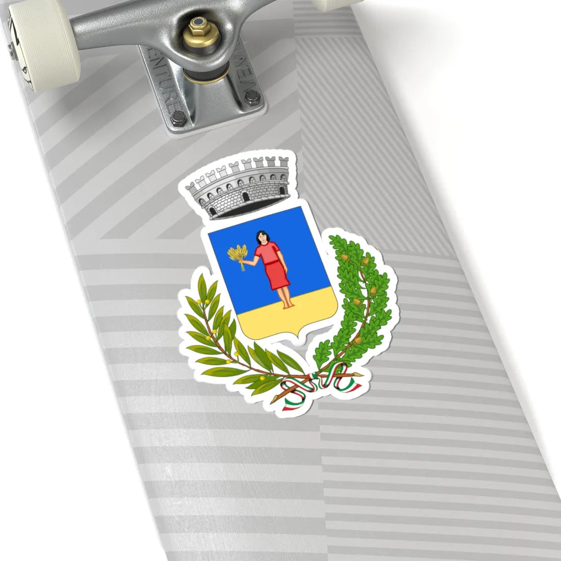 Cona-Stemma (Italy) (Coat of Arms) STICKER Vinyl Kiss-Cut Decal - The Sticker Space