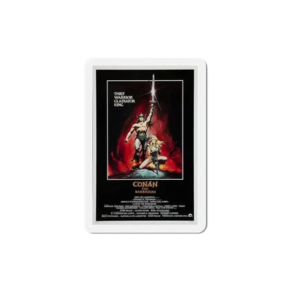 Conan the Barbarian 1982 Movie Poster Refrigerator Magnet - The Sticker Space