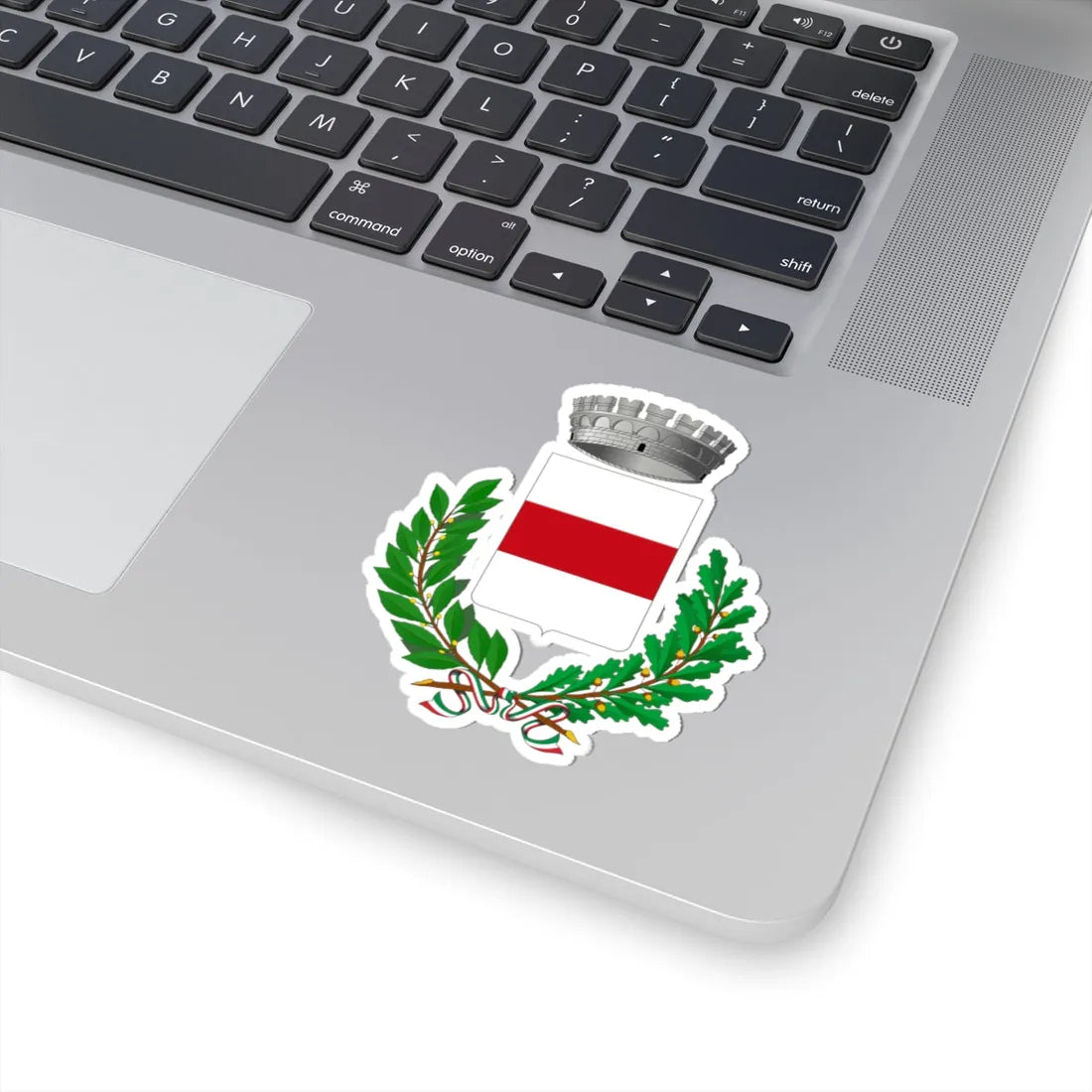 Concordia Sagittaria-Stemma (Italy) (Coat of Arms) STICKER Vinyl Kiss-Cut Decal - The Sticker Space