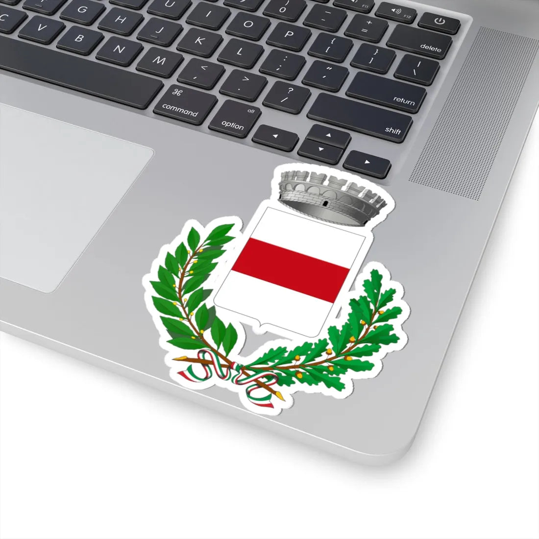Concordia Sagittaria-Stemma (Italy) (Coat of Arms) STICKER Vinyl Kiss-Cut Decal - The Sticker Space
