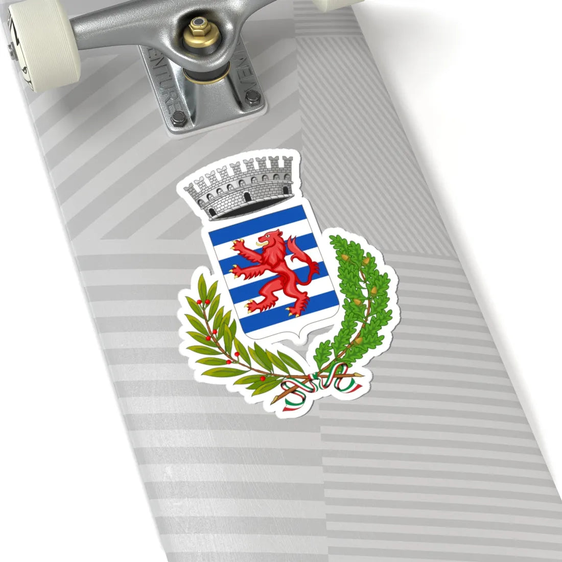 Concordia sulla Secchia-Stemma (Italy) (Coat of Arms) STICKER Vinyl Kiss-Cut Decal - The Sticker Space