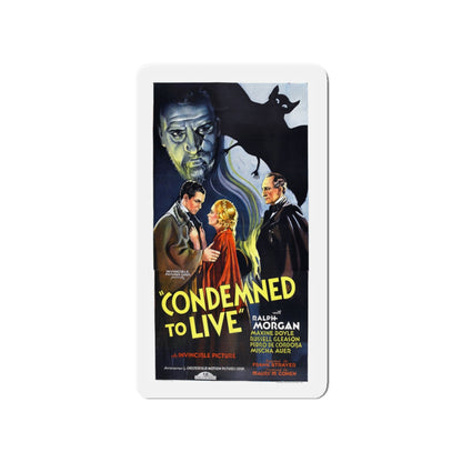 CONDEMNED TO LIVE 1935 Movie Poster - Die-Cut Magnet-4" x 4"-The Sticker Space