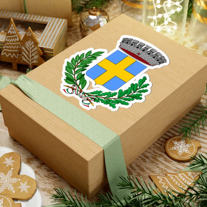 Conegliano-Stemma corona da comune (Italy) (Coat of Arms) STICKER Vinyl Kiss-Cut Decal - The Sticker Space