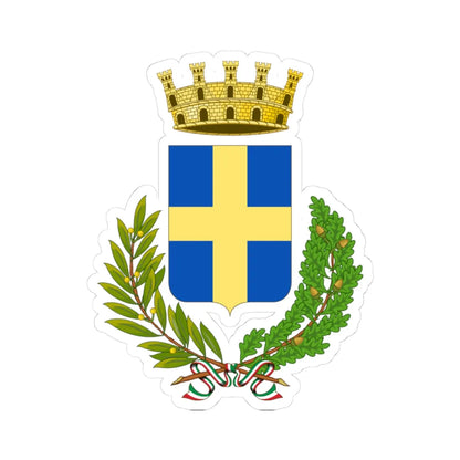 Conegliano-Stemma (Italy) (Coat of Arms) STICKER Vinyl Kiss-Cut Decal 3 Inch White - The Sticker Space