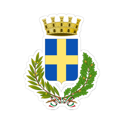 Conegliano-Stemma (Italy) (Coat of Arms) STICKER Vinyl Kiss-Cut Decal 6 Inch White - The Sticker Space