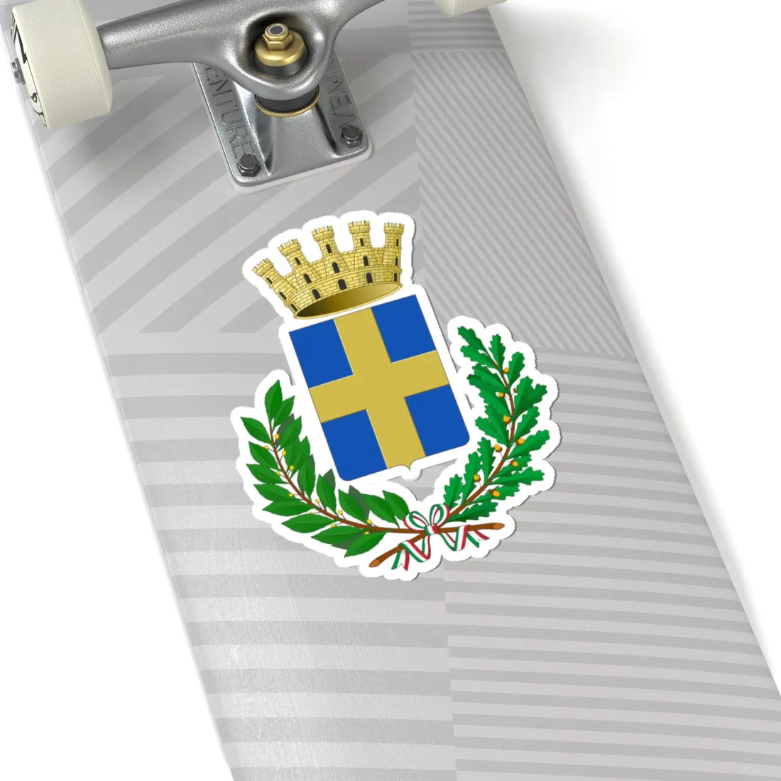 Conegliano TV-Stemma (Italy) (Coat of Arms) STICKER Vinyl Kiss-Cut Decal - The Sticker Space