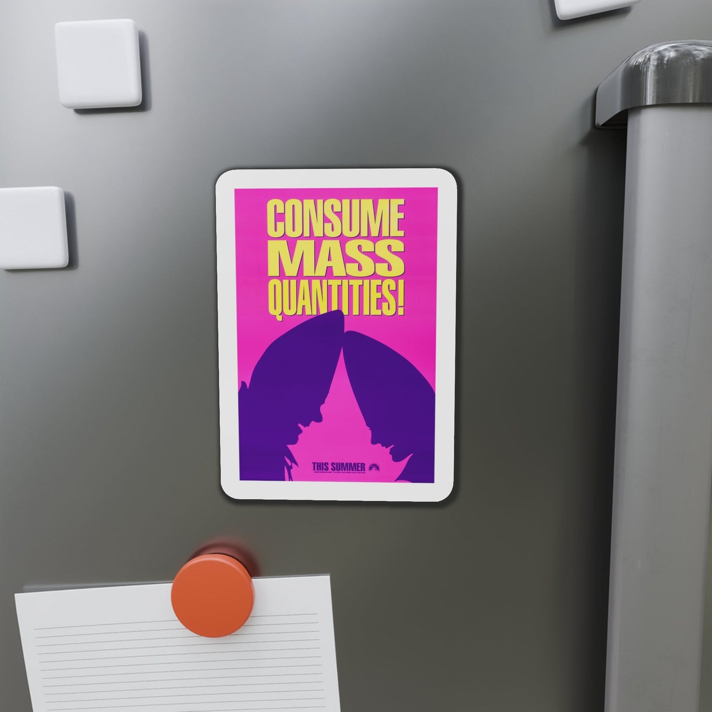 Coneheads 1993 Movie Poster Die-Cut Magnet-The Sticker Space