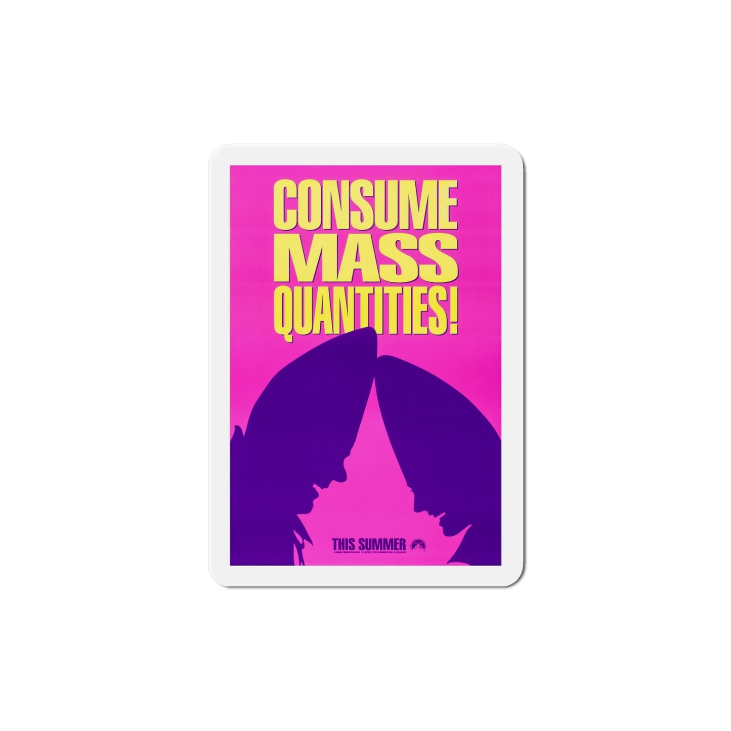 Coneheads 1993 Movie Poster Die-Cut Magnet-5" x 5"-The Sticker Space