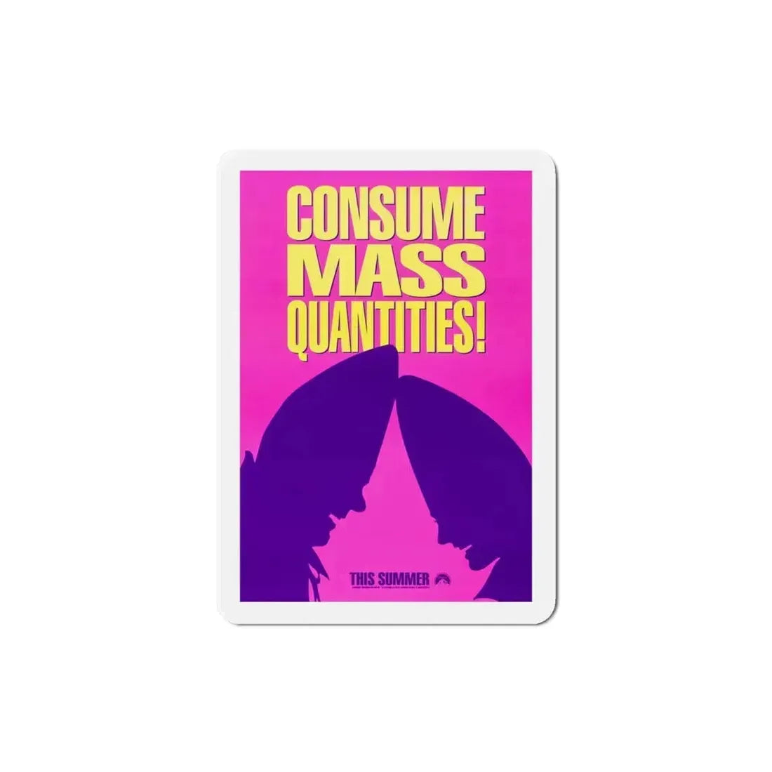 Coneheads 1993 Movie Poster Refrigerator Magnet 4 Inch - The Sticker Space