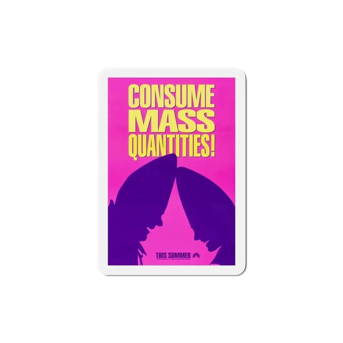 Coneheads 1993 Movie Poster Refrigerator Magnet 5 Inch - The Sticker Space