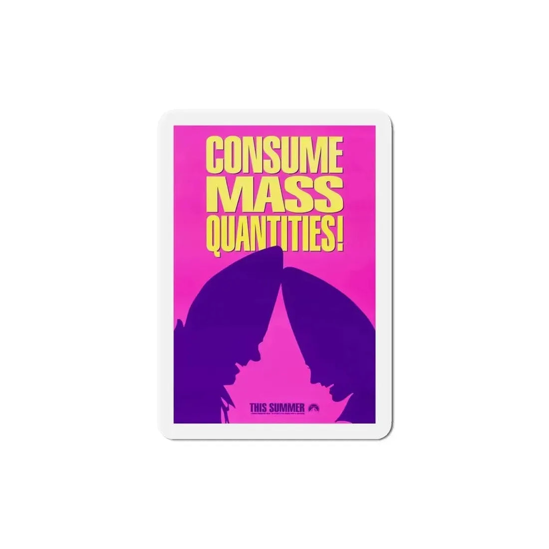 Coneheads 1993 Movie Poster Refrigerator Magnet - The Sticker Space