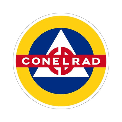 CONELRAD STICKER Vinyl Die-Cut Decal - The Sticker Space