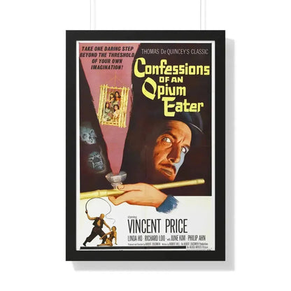 CONFESSIONS OF AN OPIUM EATER 1962 - Framed Movie Poster 20" x 30" Black - The Sticker Space