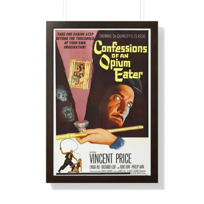 CONFESSIONS OF AN OPIUM EATER 1962 - Framed Movie Poster - The Sticker Space