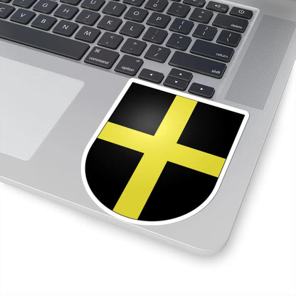 Confignon-coat of arms (Switzerland) (Coat of Arms) STICKER Vinyl Kiss-Cut Decal - The Sticker Space