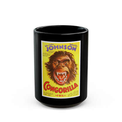 CONGORILLA 1932 Movie Poster - Black Coffee Mug-15oz-The Sticker Space