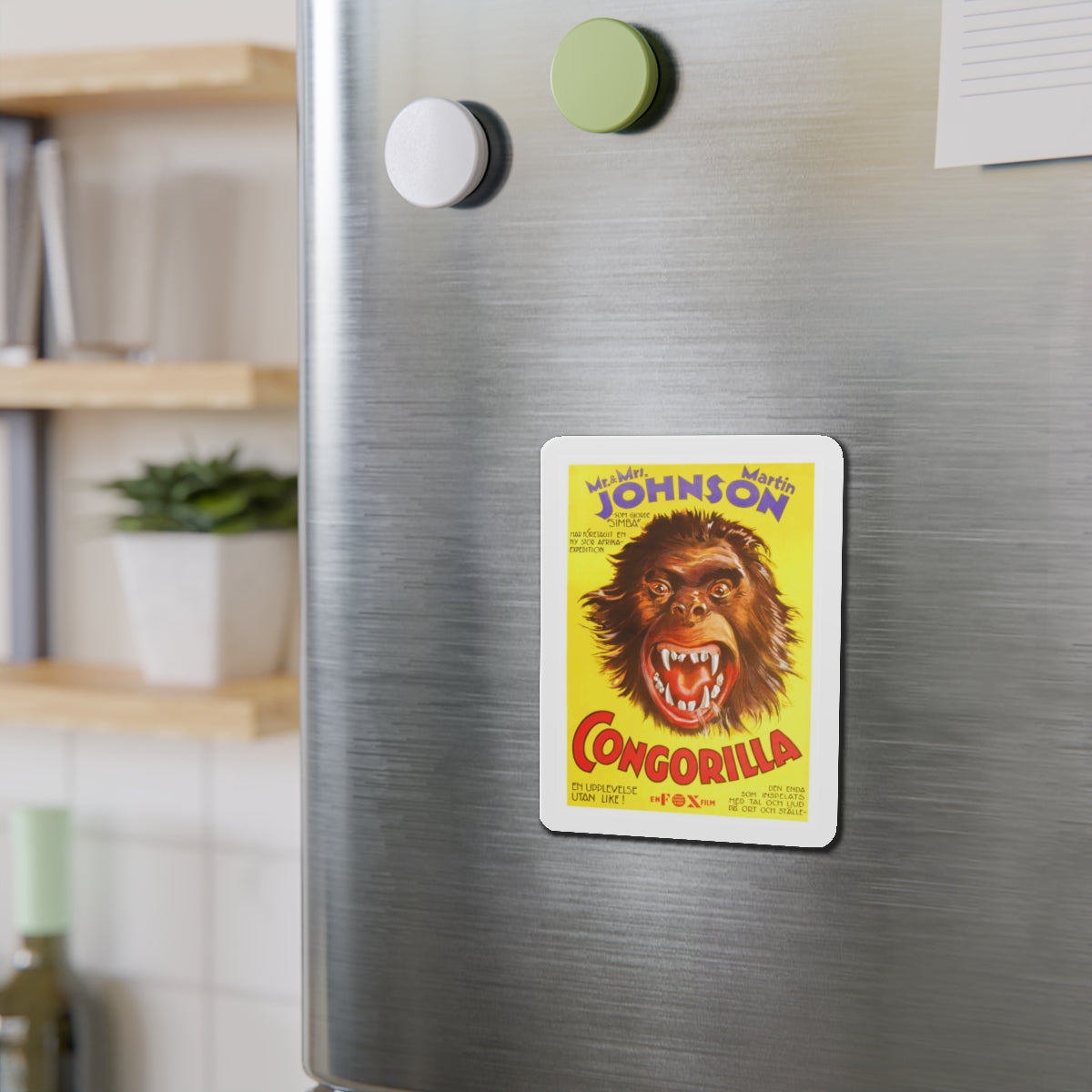 CONGORILLA 1932 Movie Poster - Die-Cut Magnet-The Sticker Space