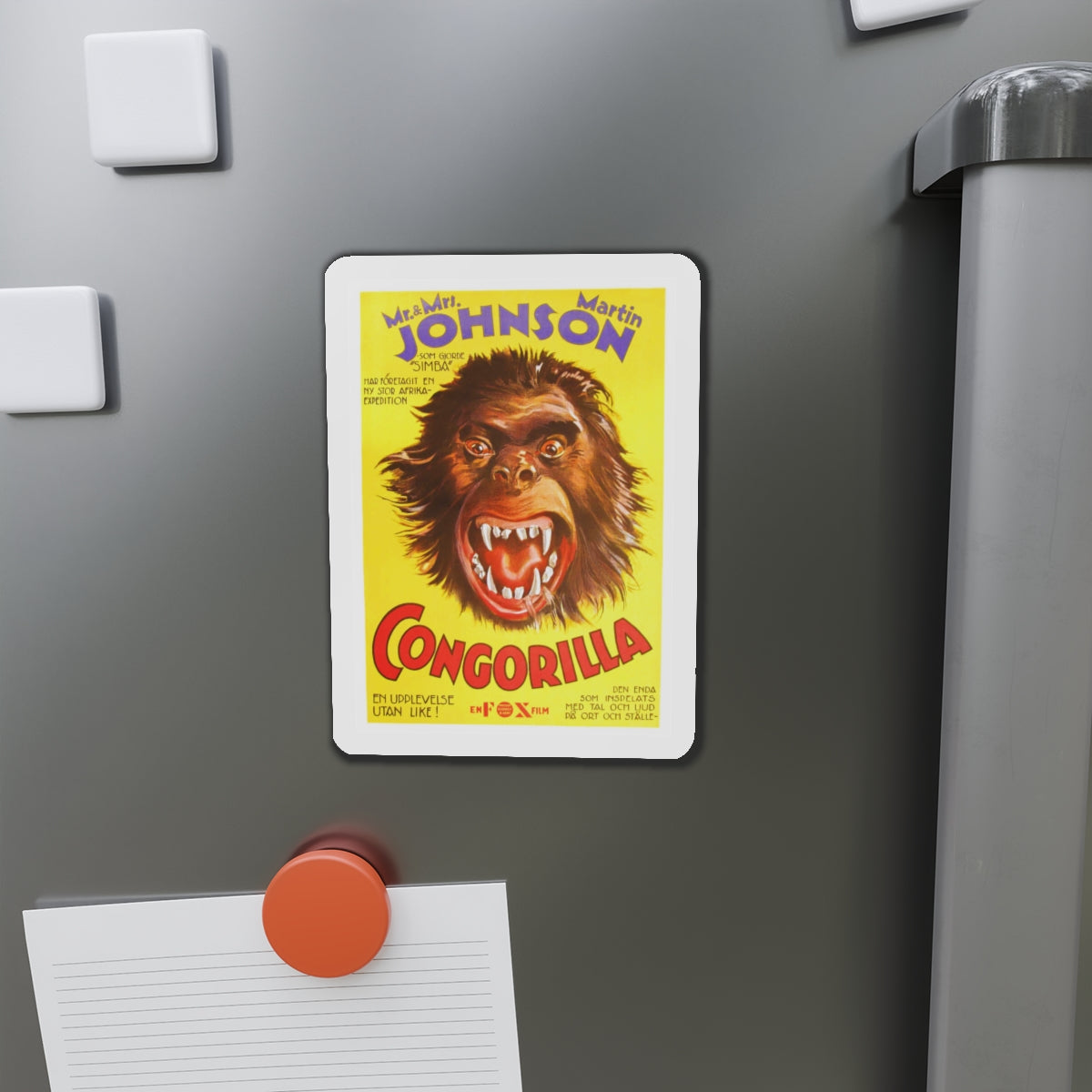 CONGORILLA 1932 Movie Poster - Die-Cut Magnet-The Sticker Space