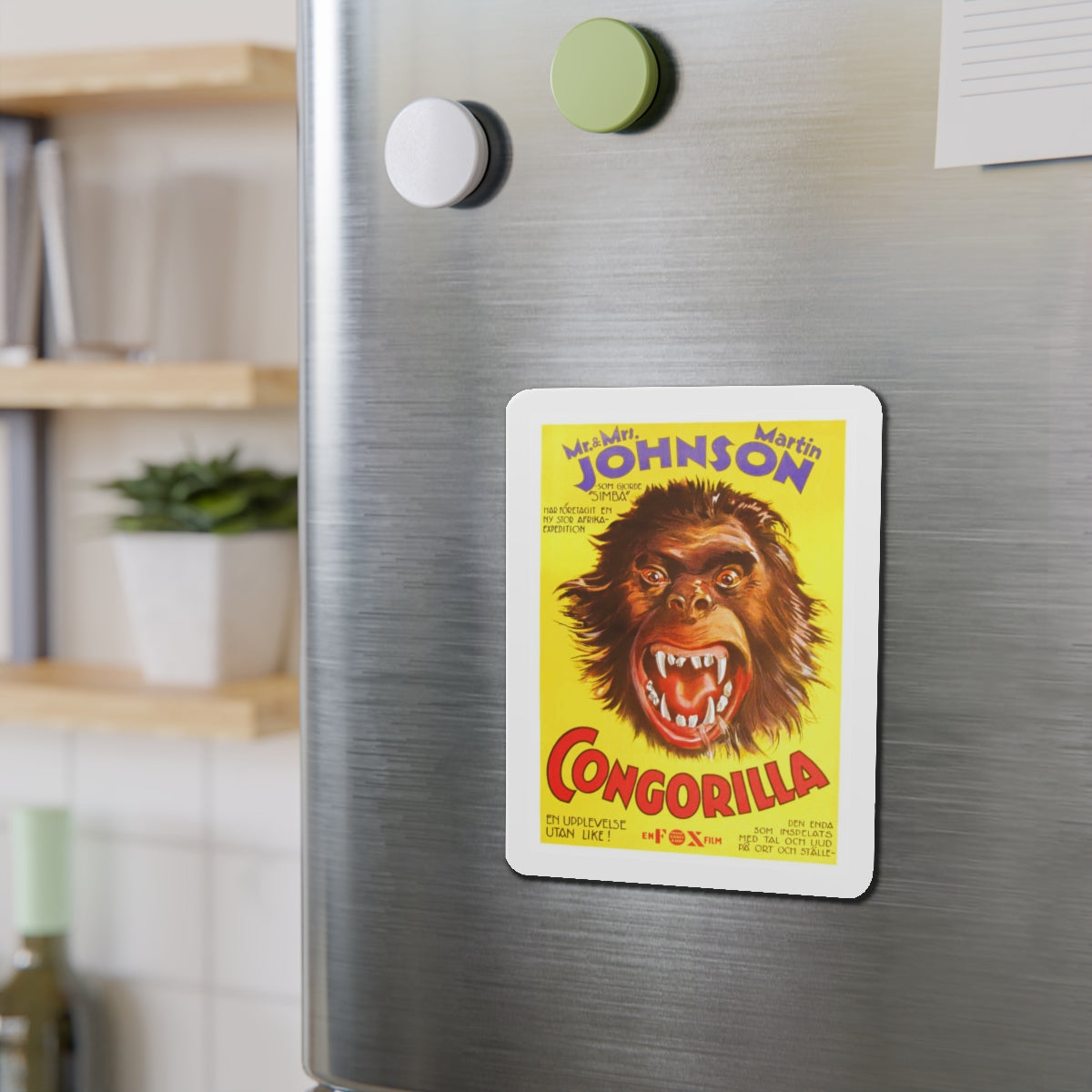 CONGORILLA 1932 Movie Poster - Die-Cut Magnet-The Sticker Space