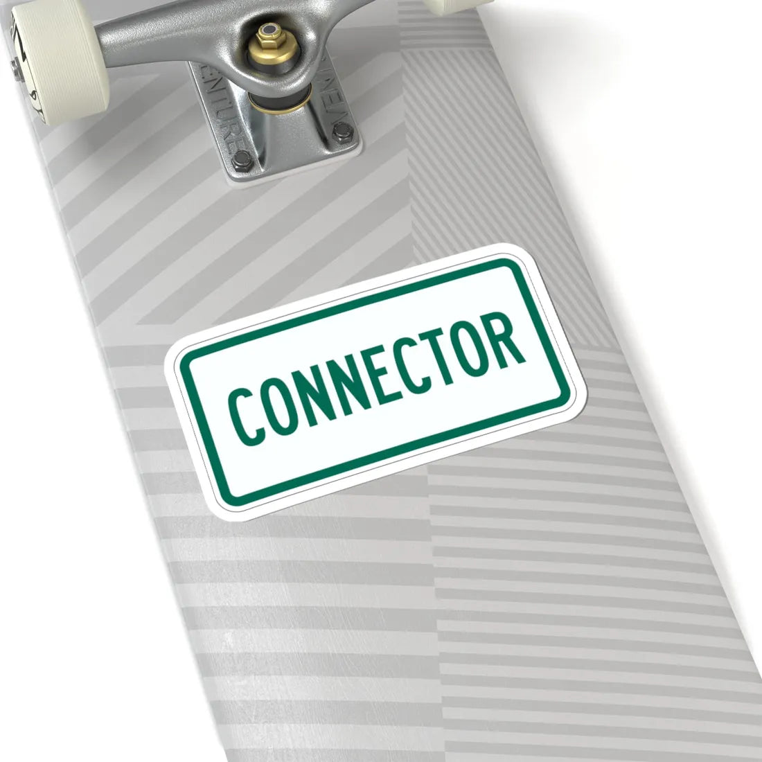 Connector plate Vermont (Vermont) (Road Sign) STICKER Vinyl Kiss-Cut Decal - The Sticker Space