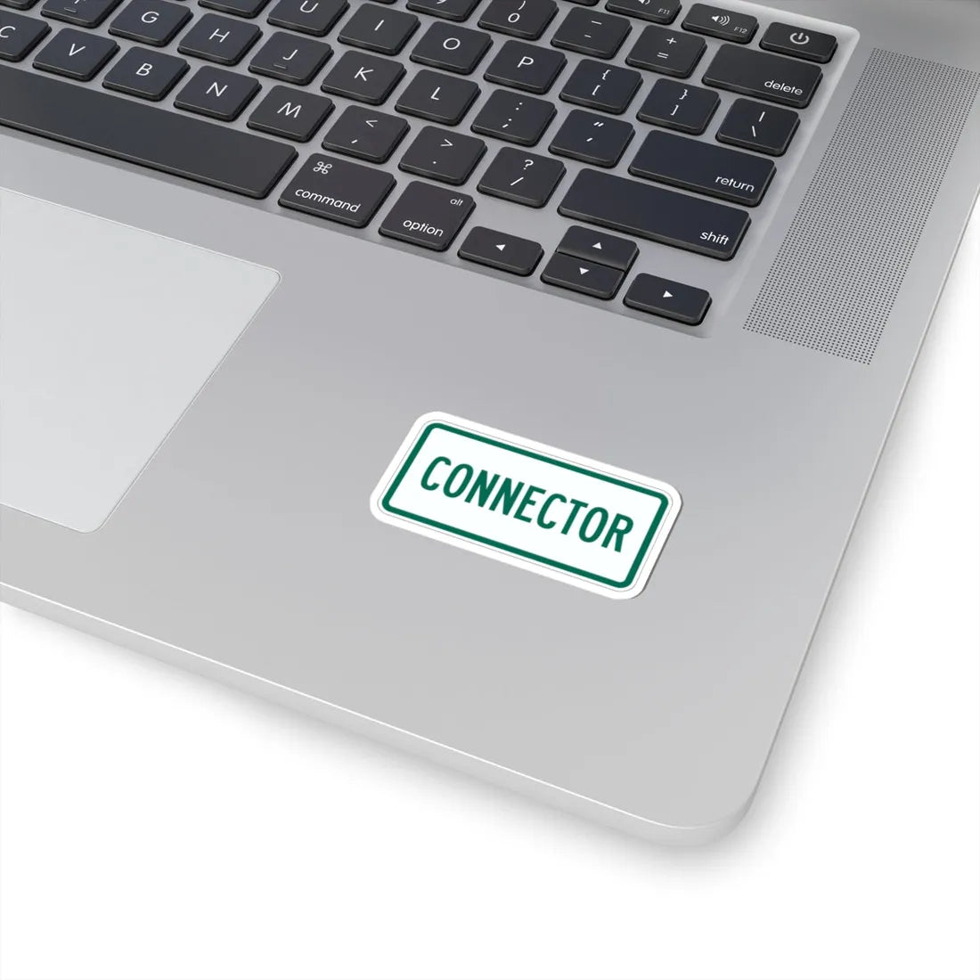 Connector plate Vermont (Vermont) (Road Sign) STICKER Vinyl Kiss-Cut Decal - The Sticker Space