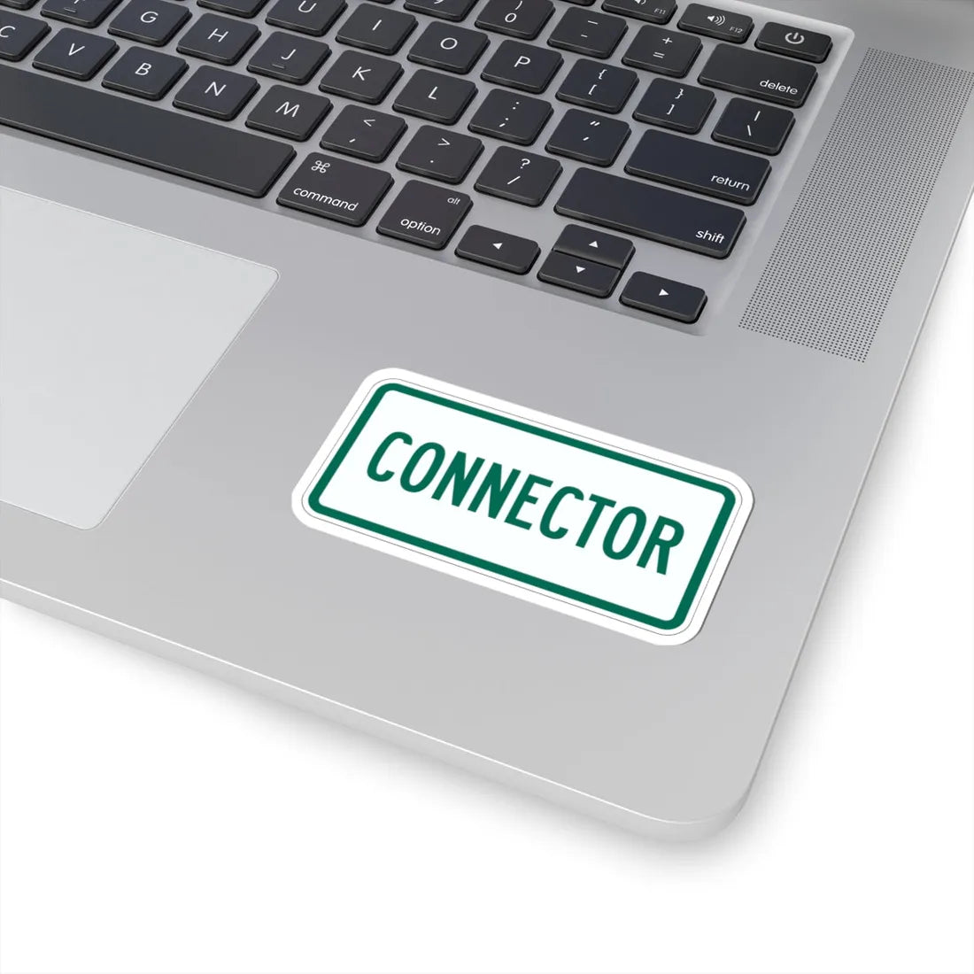 Connector plate Vermont (Vermont) (Road Sign) STICKER Vinyl Kiss-Cut Decal - The Sticker Space
