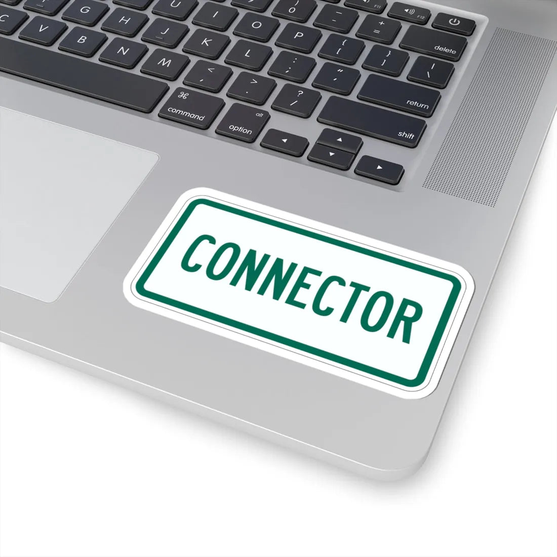 Connector plate Vermont (Vermont) (Road Sign) STICKER Vinyl Kiss-Cut Decal - The Sticker Space
