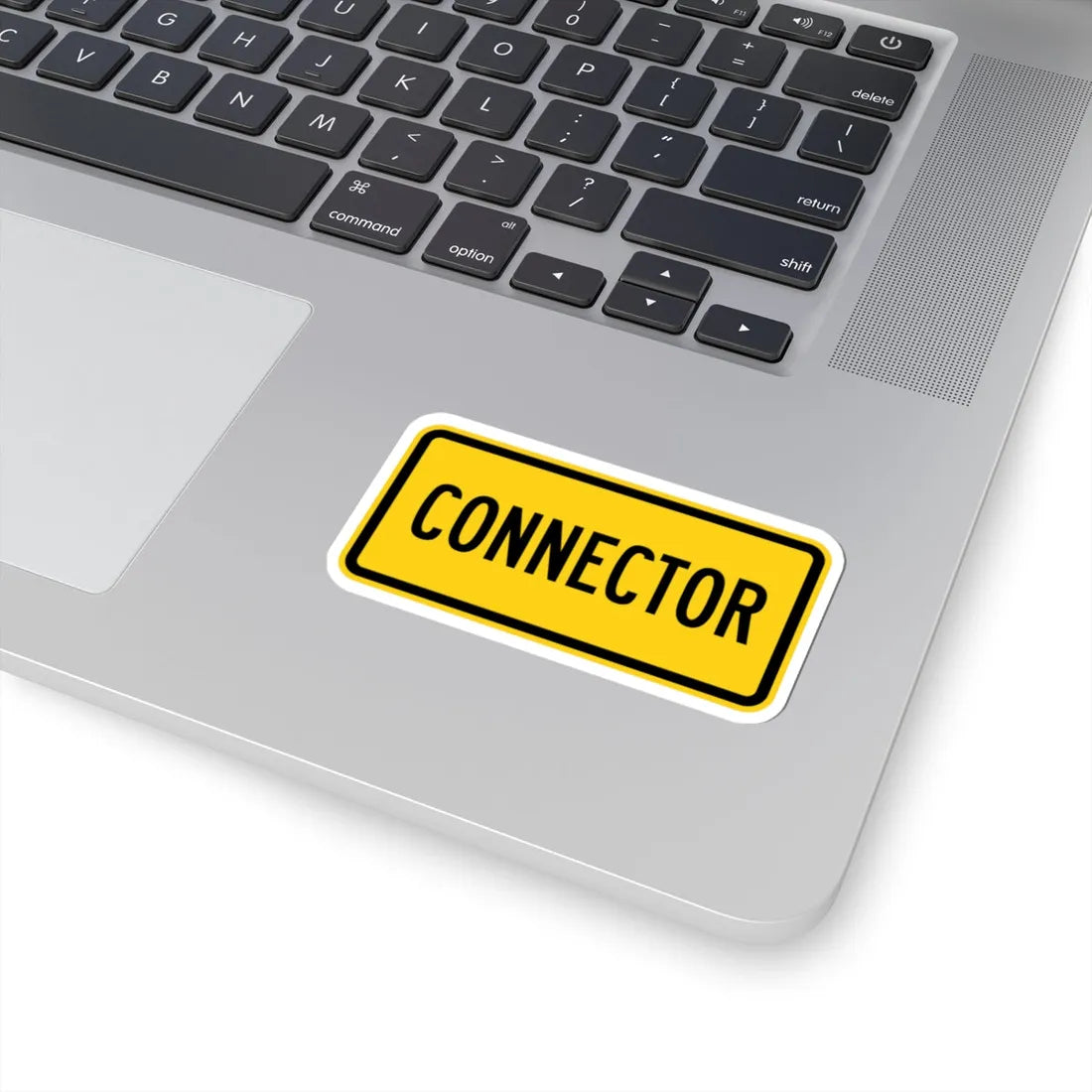 Connector plate Wyoming (Wyoming) (Road Sign) STICKER Vinyl Kiss-Cut Decal - The Sticker Space