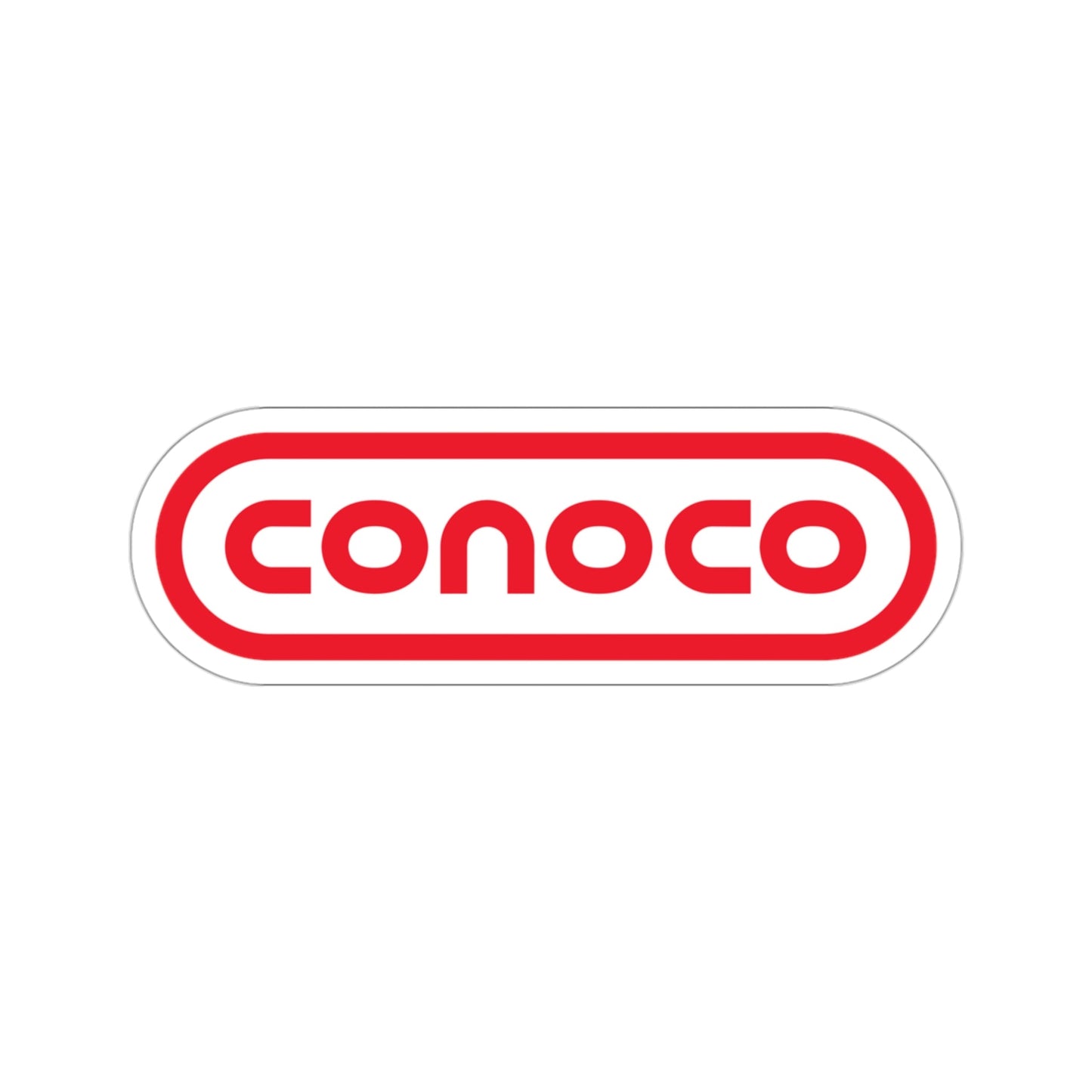 Conoco Gas Station Logo STICKER Vinyl Die-Cut Decal-3 Inch-The Sticker Space