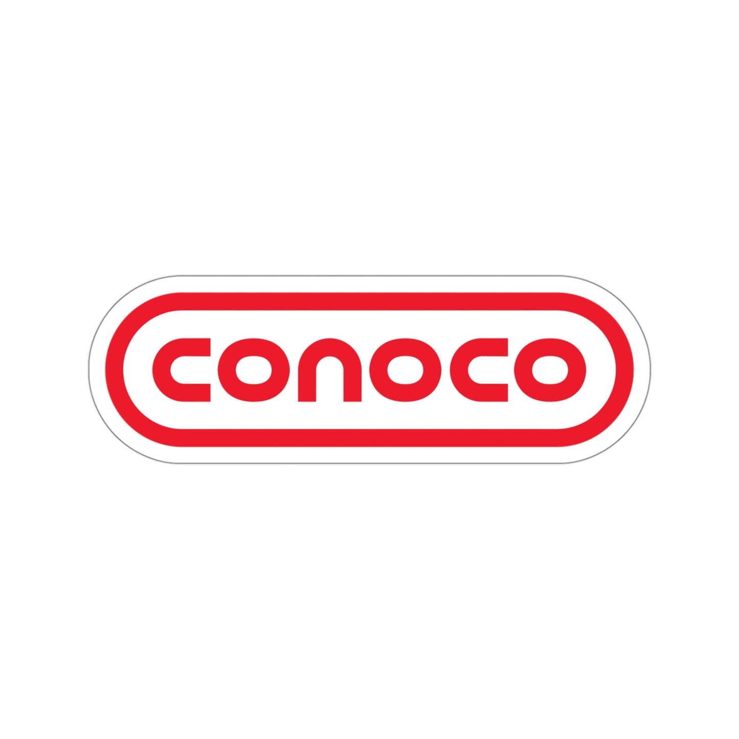 Conoco Gas Station Logo STICKER Vinyl Die-Cut Decal-4 Inch-The Sticker Space