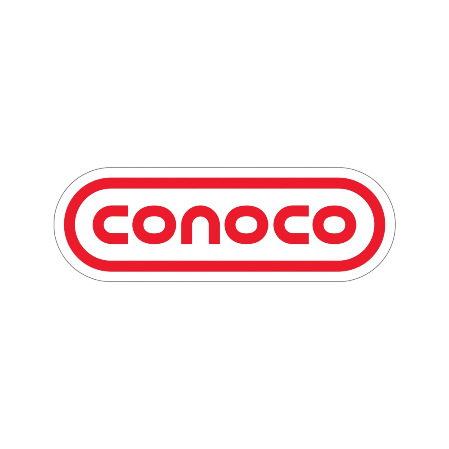 Conoco Gas Station Logo STICKER Vinyl Die-Cut Decal-5 Inch-The Sticker Space