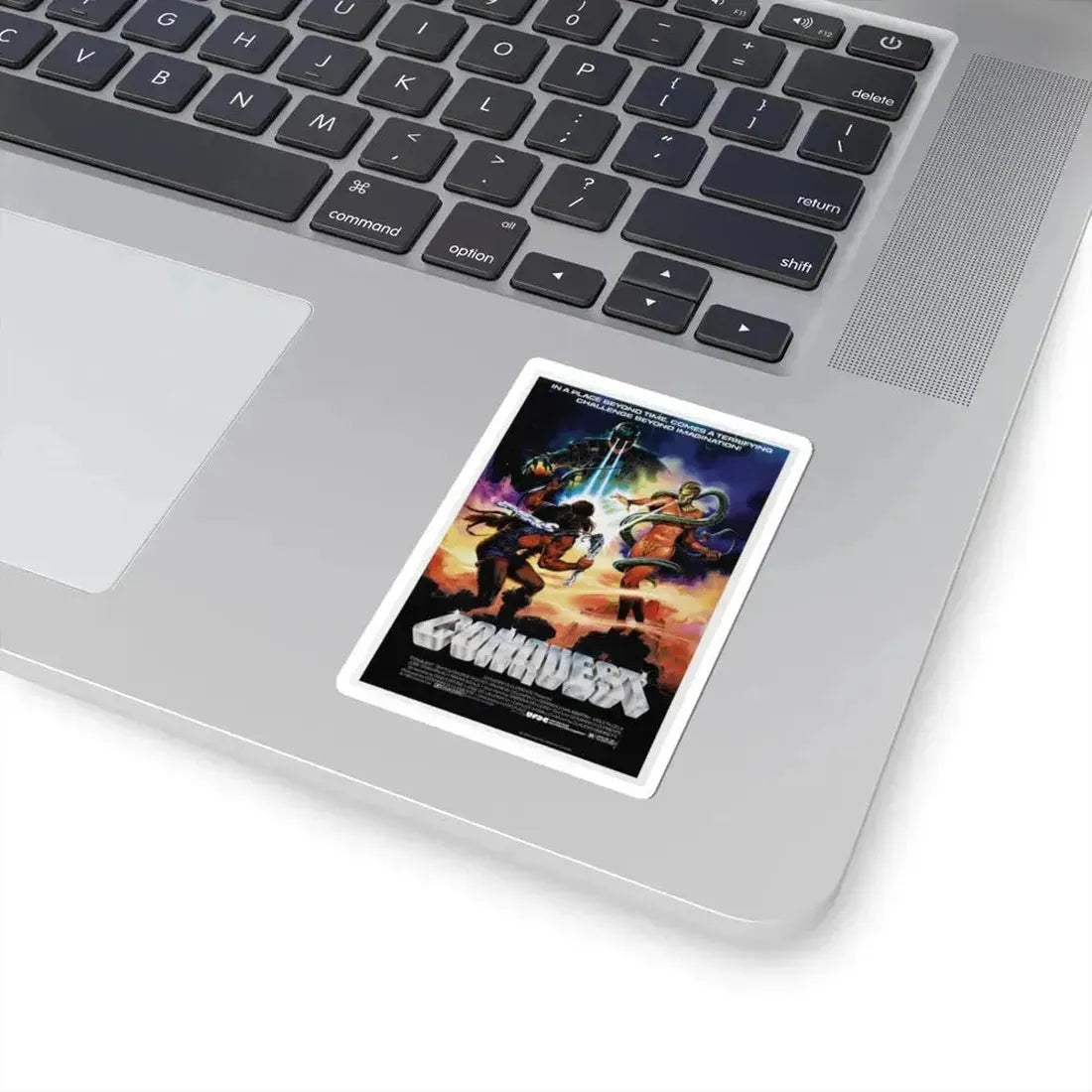 CONQUEST 1983 Movie Poster - STICKER Vinyl Kiss-Cut Decal - The Sticker Space