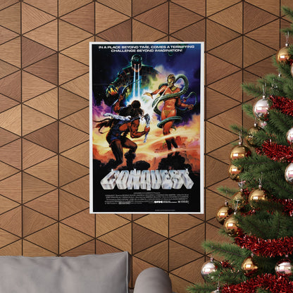 CONQUEST 1983 - Paper Movie Poster-The Sticker Space