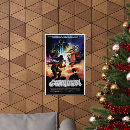 CONQUEST 1983 - Paper Movie Poster-The Sticker Space